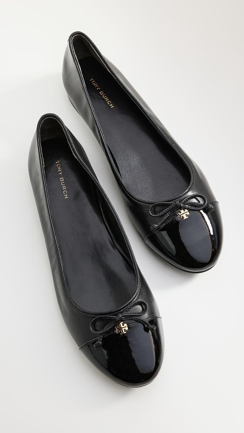 image:imageTory Burch Womens Bow Ballet FlatsPerfect Black