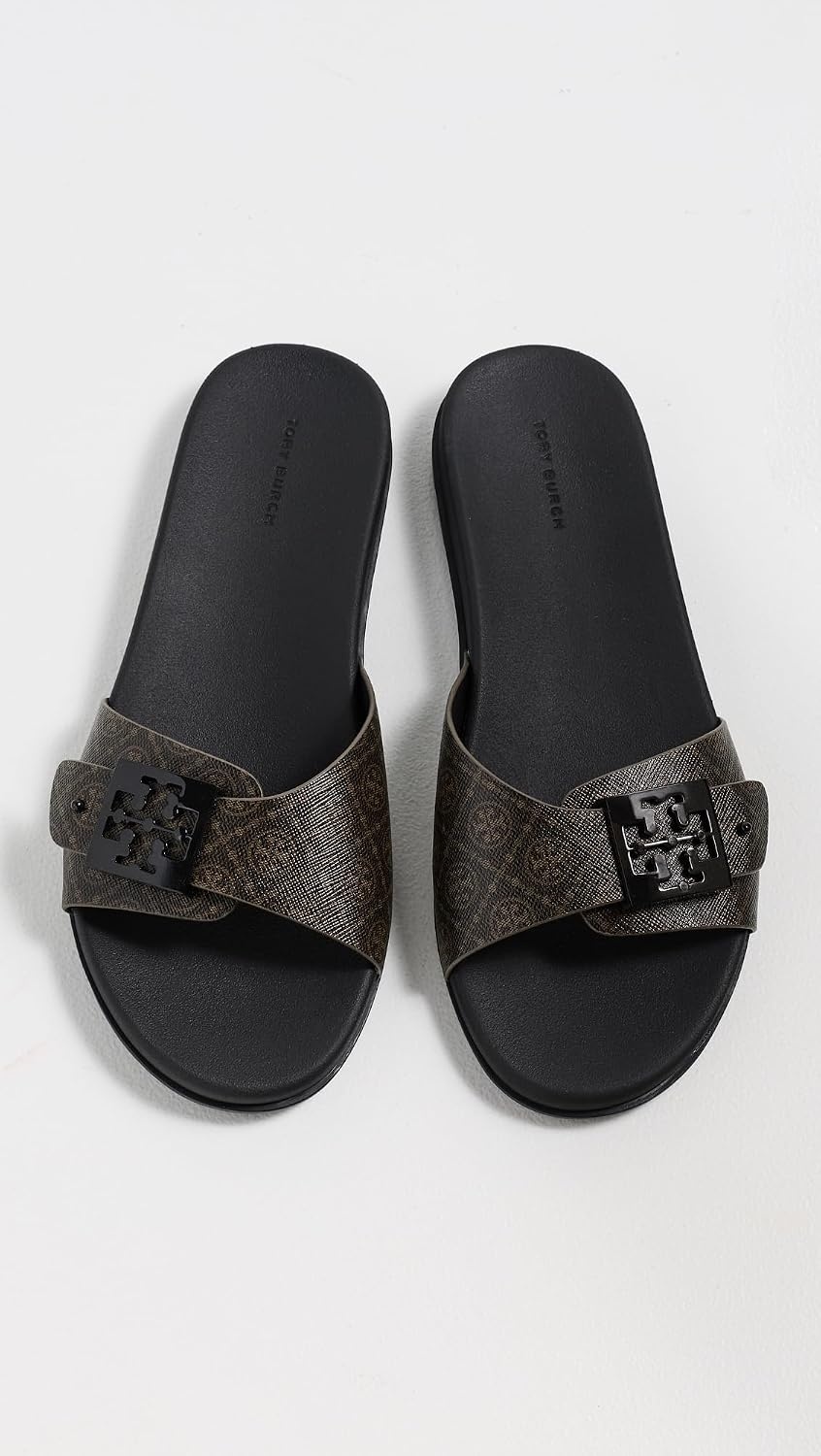 image:imageTory Burch Womens Buckle SlidesT Mono French PressFrench Press