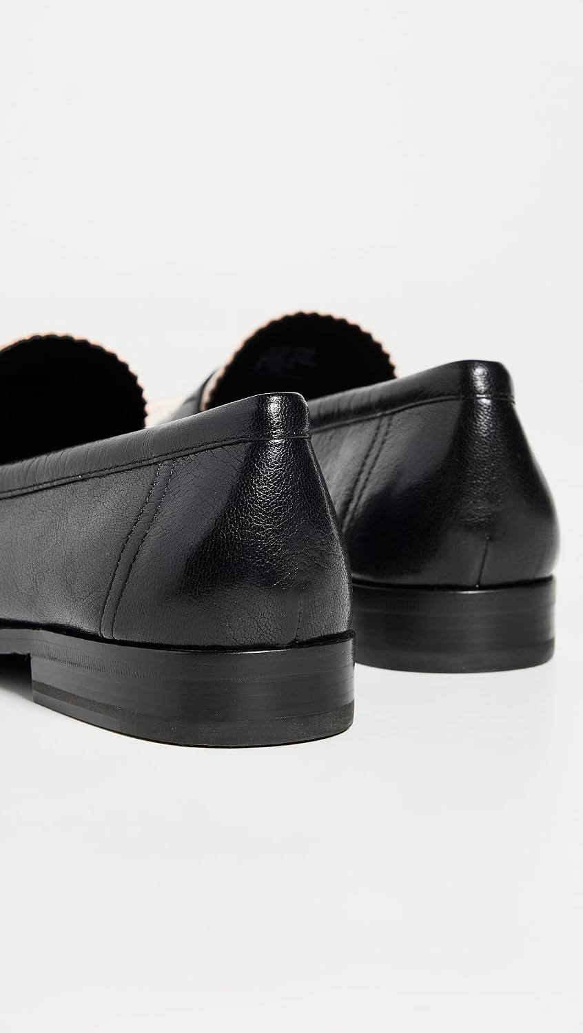 image:imageTory Burch Womens Classic LoafersPerfect BlackNew Ivory