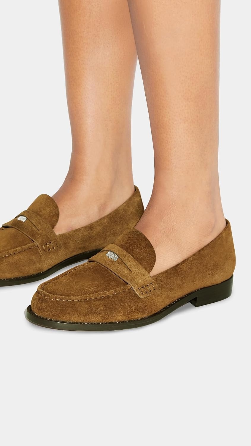 image:imageTory Burch Womens Classic LoafersWild Tobacco