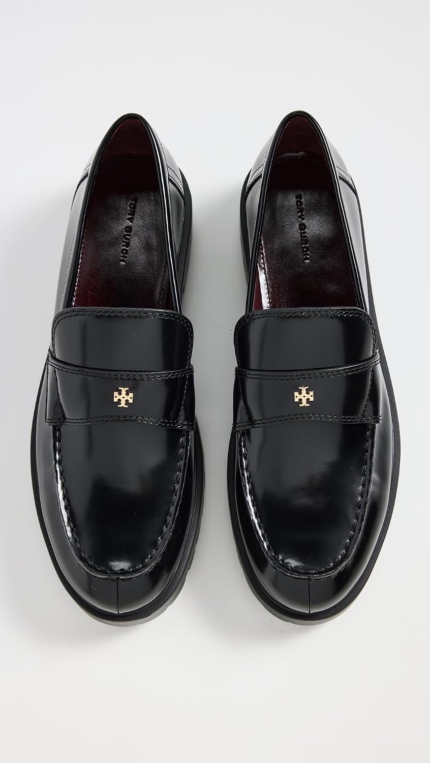 image:imageTory Burch Womens Classic Lug LoafersPerfect Black