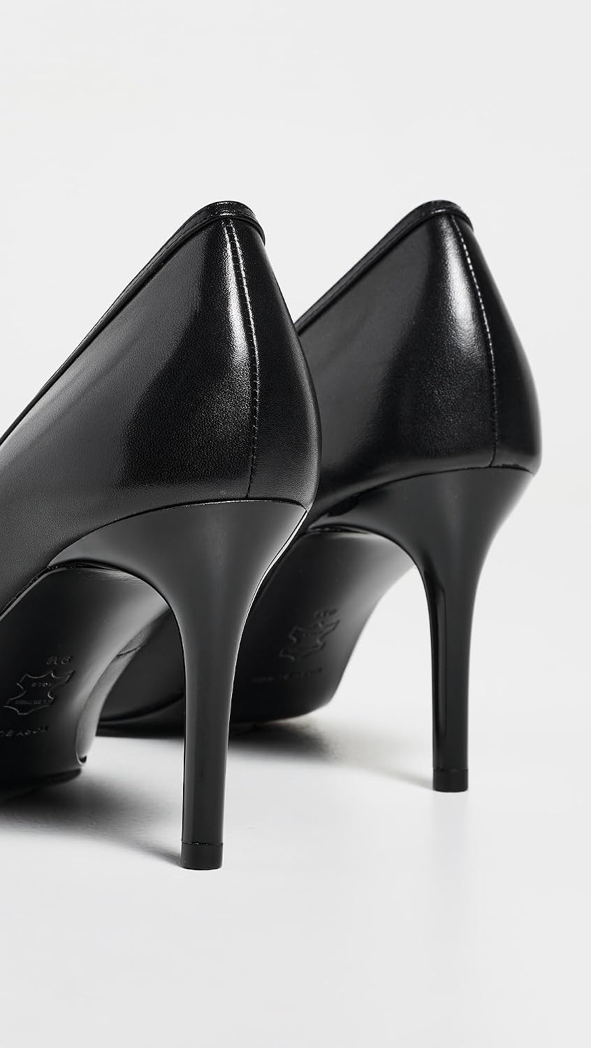 image:imageTory Burch Womens Double T Buckle Pumps 80mmPerfect Black