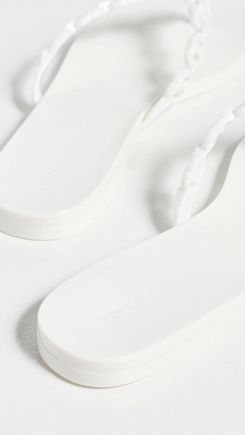 image:imageTory Burch Womens Gemini Link Jelly SandalsBianco