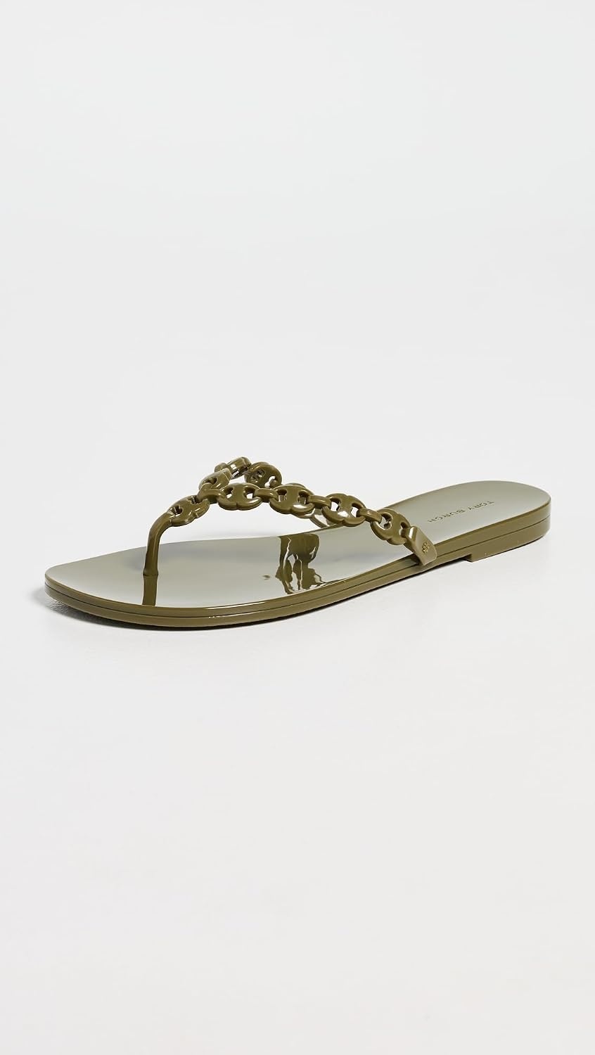 image:imageTory Burch Womens Gemini Link Jelly SandalsMoss Rock