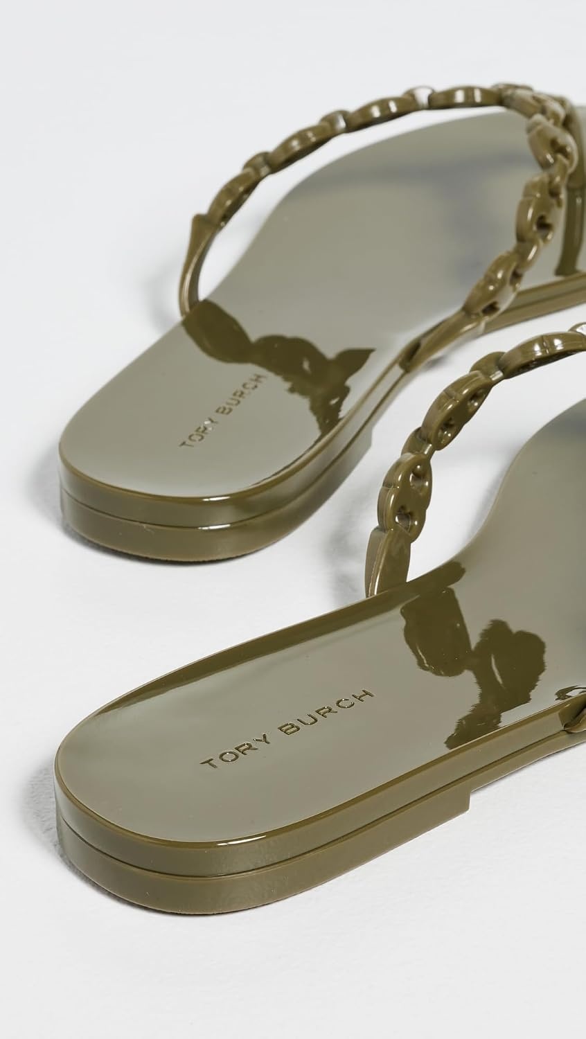 image:imageTory Burch Womens Gemini Link Jelly SandalsMoss Rock
