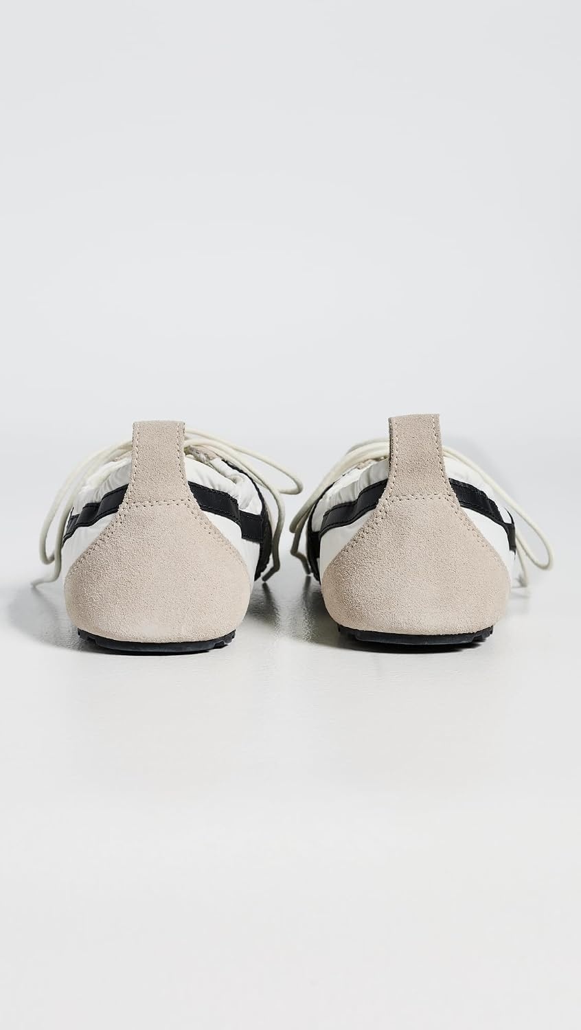 image:imageTory Burch Womens Hank Ballet SneakersBlancPerfect Black