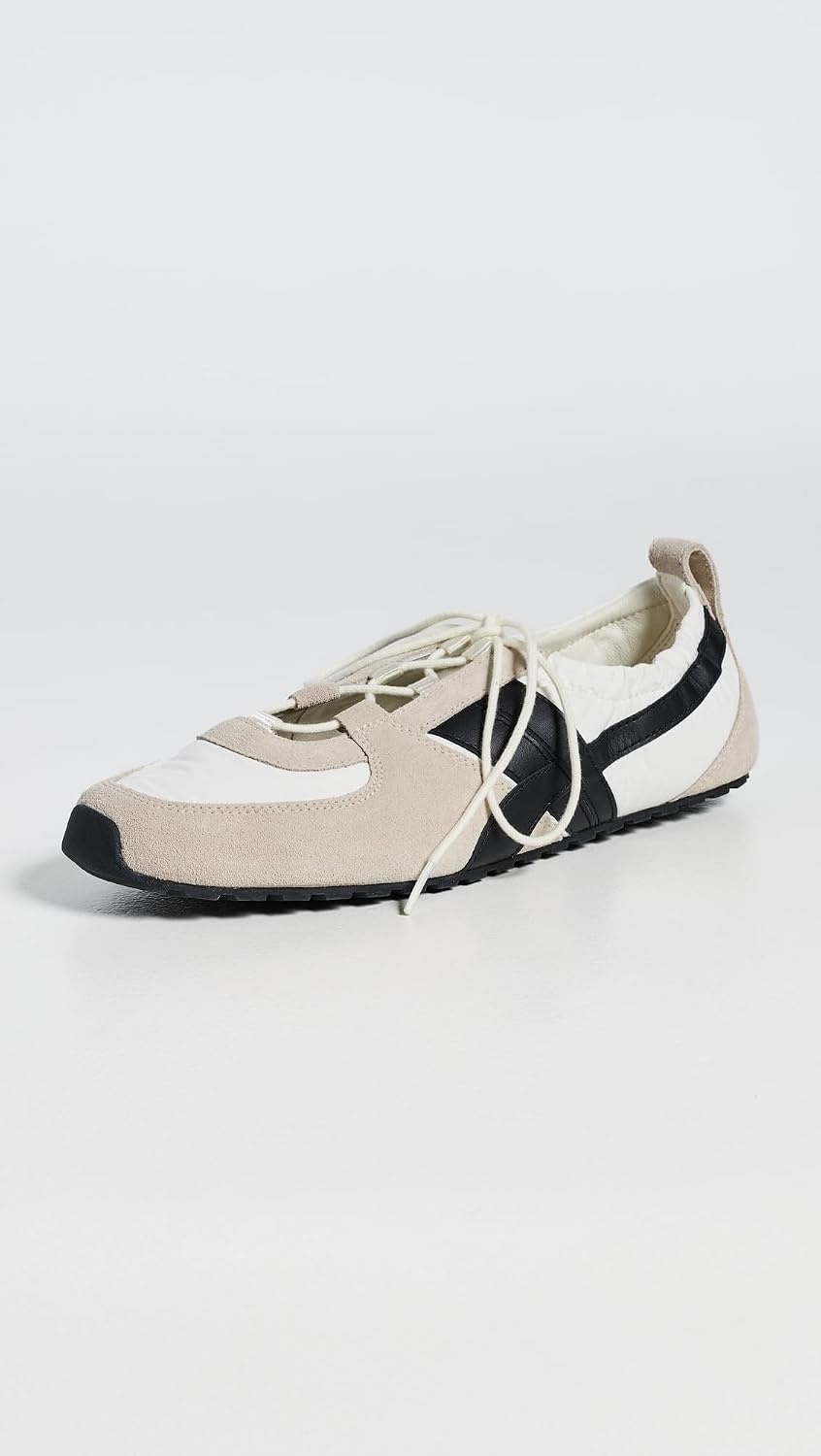 image:imageTory Burch Womens Hank Ballet SneakersBlancPerfect Black