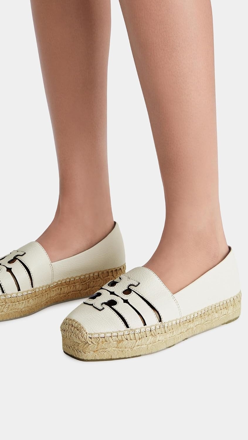 image:imageTory Burch Womens INES Multi Strap Platform EspadrilleLight Cream