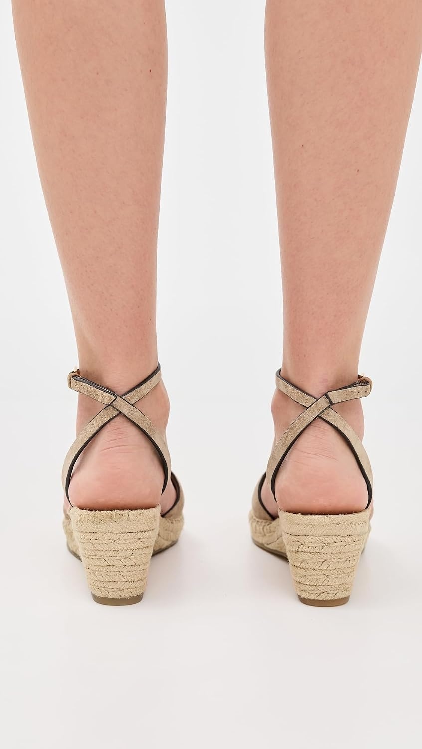 image:imageTory Burch Womens INES Wedge Espadrilles 50mmCeramic Taupe