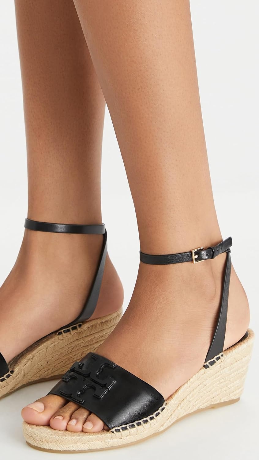 image:imageTory Burch Womens INES Wedge Espadrilles 50mmPerfect Black