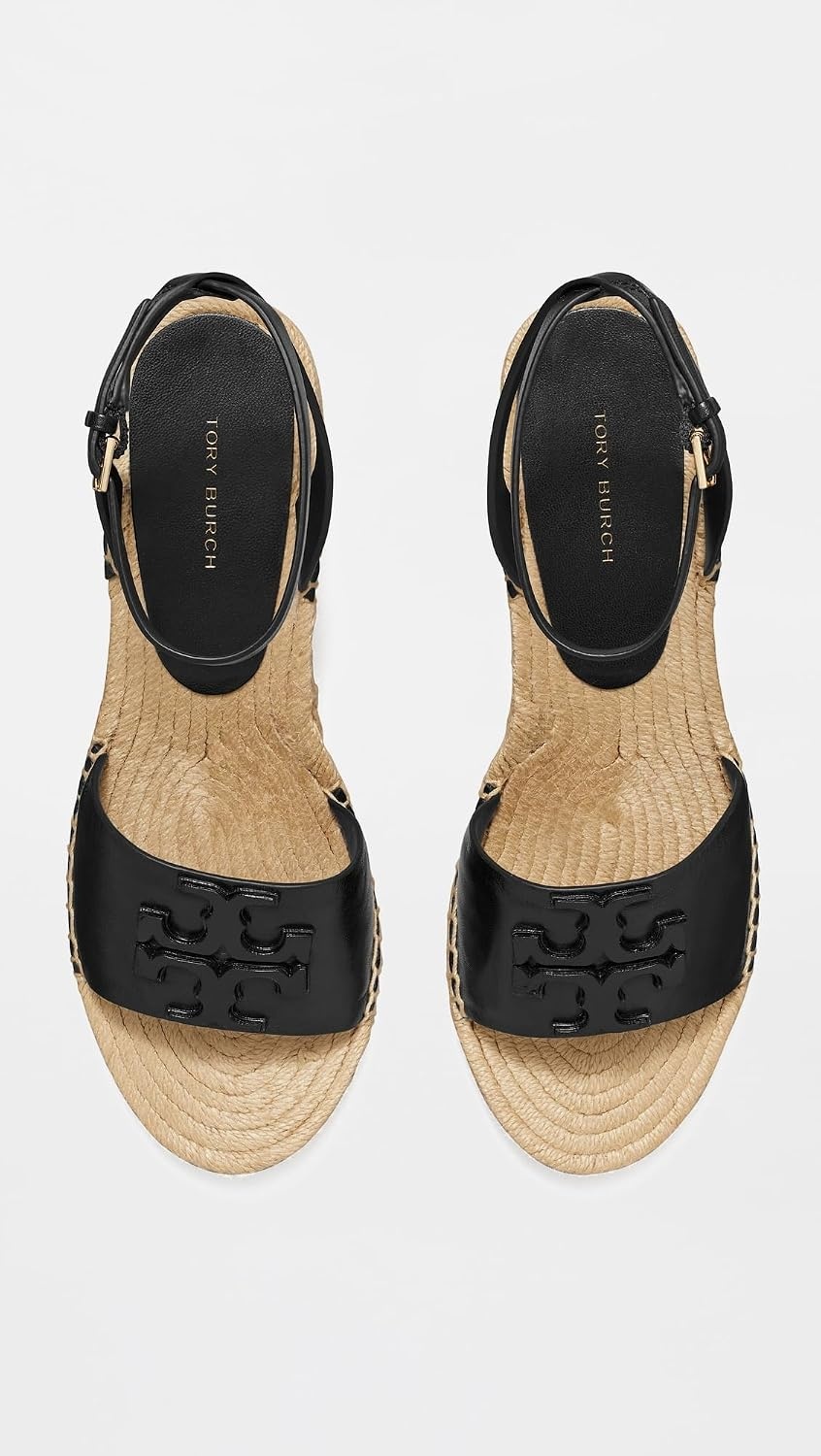 image:imageTory Burch Womens INES Wedge Espadrilles 50mmPerfect Black