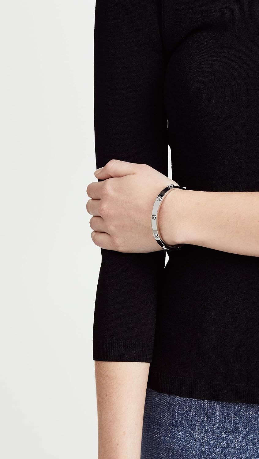 image:imageTory Burch Womens Icon Hinge BraceletTory Silver
