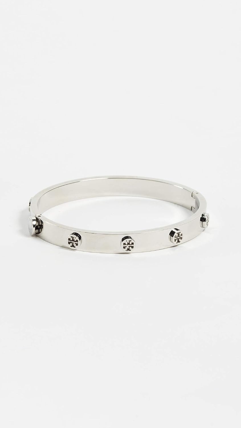 image:imageTory Burch Womens Icon Hinge BraceletTory Silver