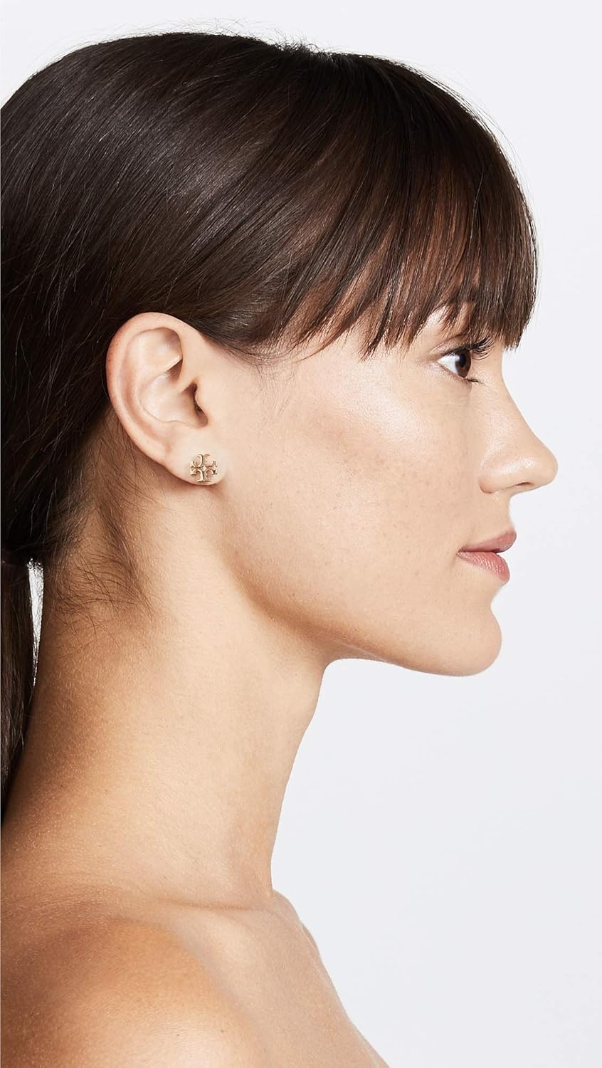 image:imageTory Burch Womens Icon Stud EarringsRose Gold