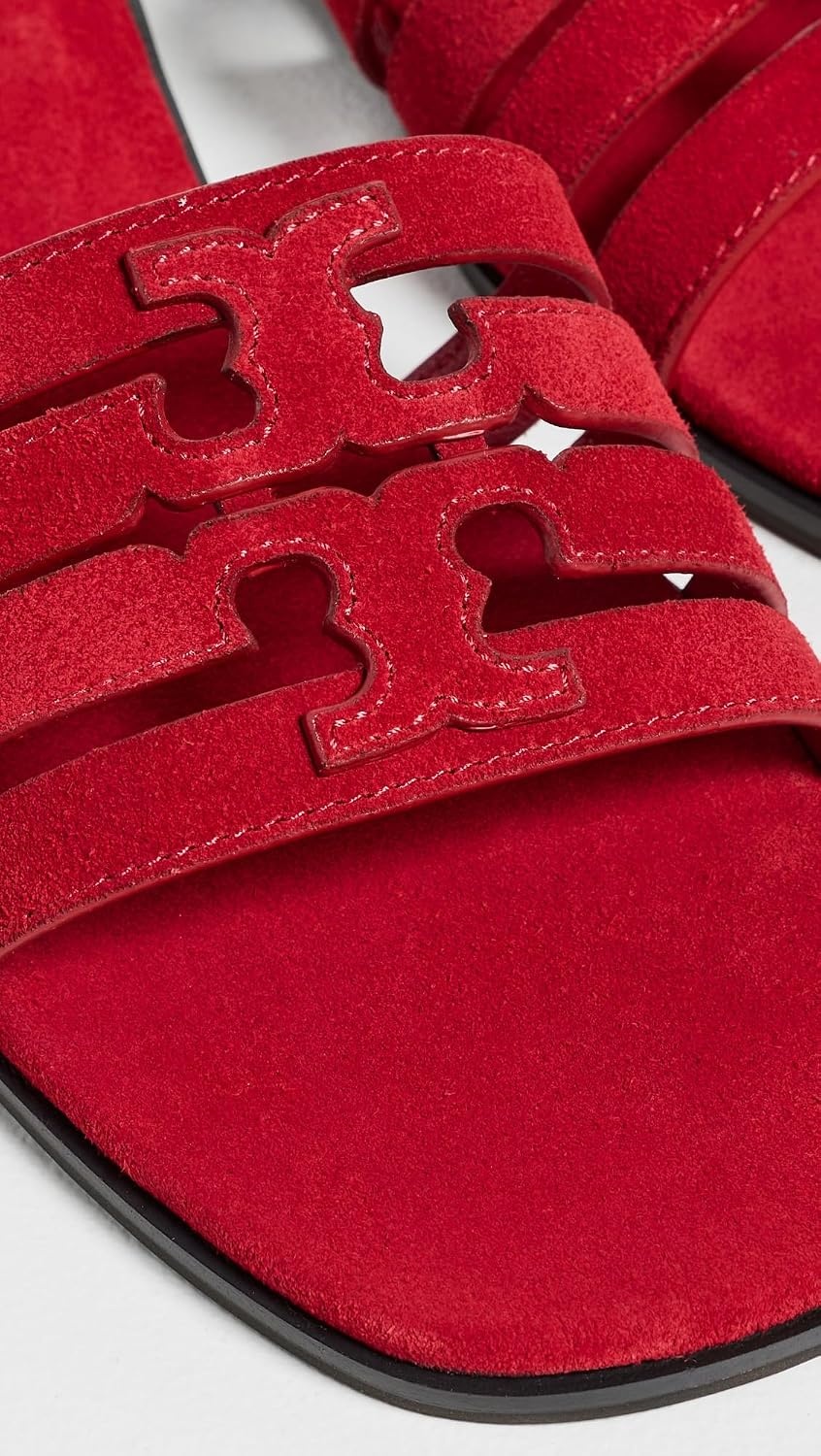 image:imageTory Burch Womens Ines Cage SlidesToucan Red
