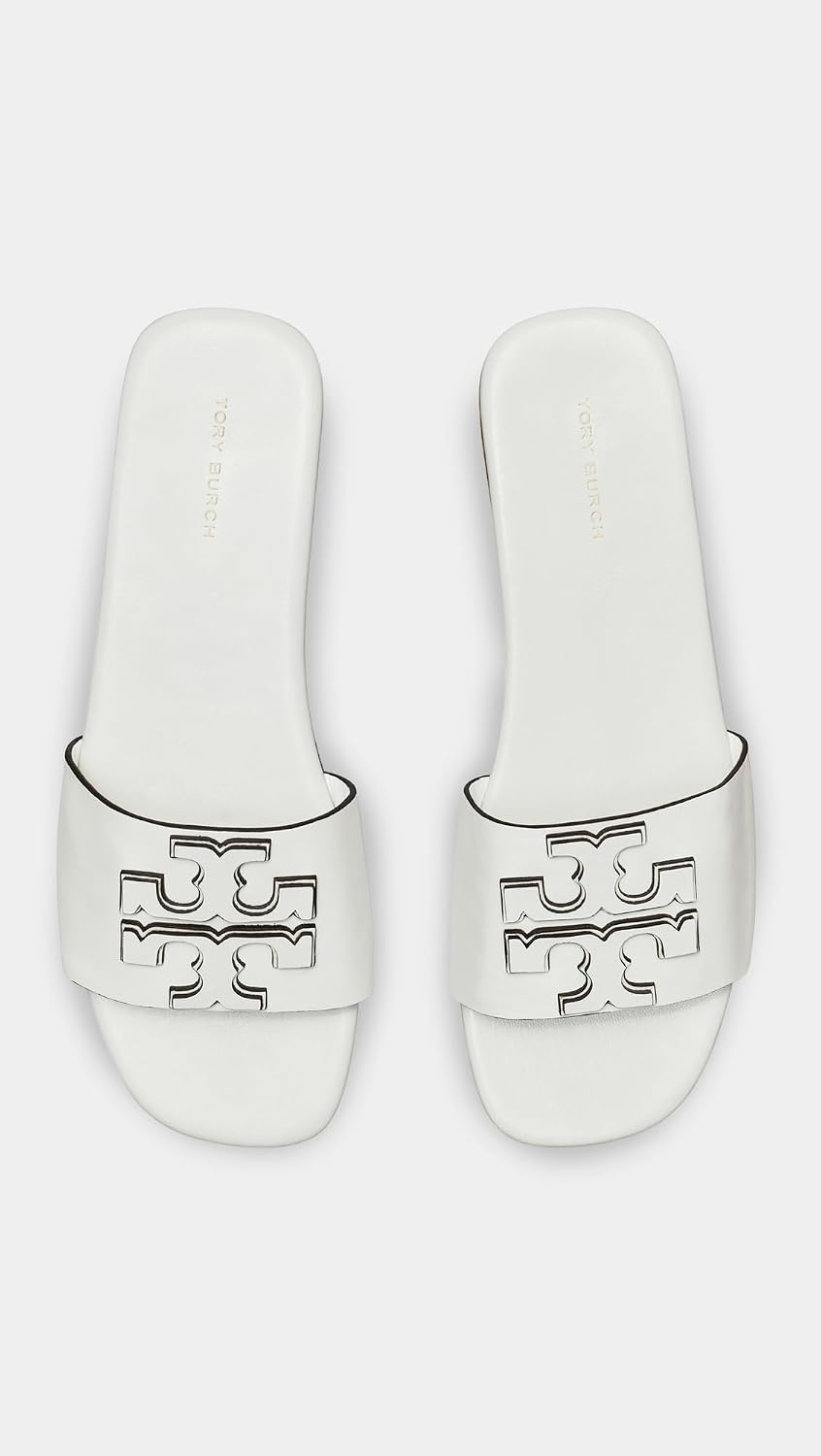 image:imageTory Burch Womens Ines Flat SlidesGardenia