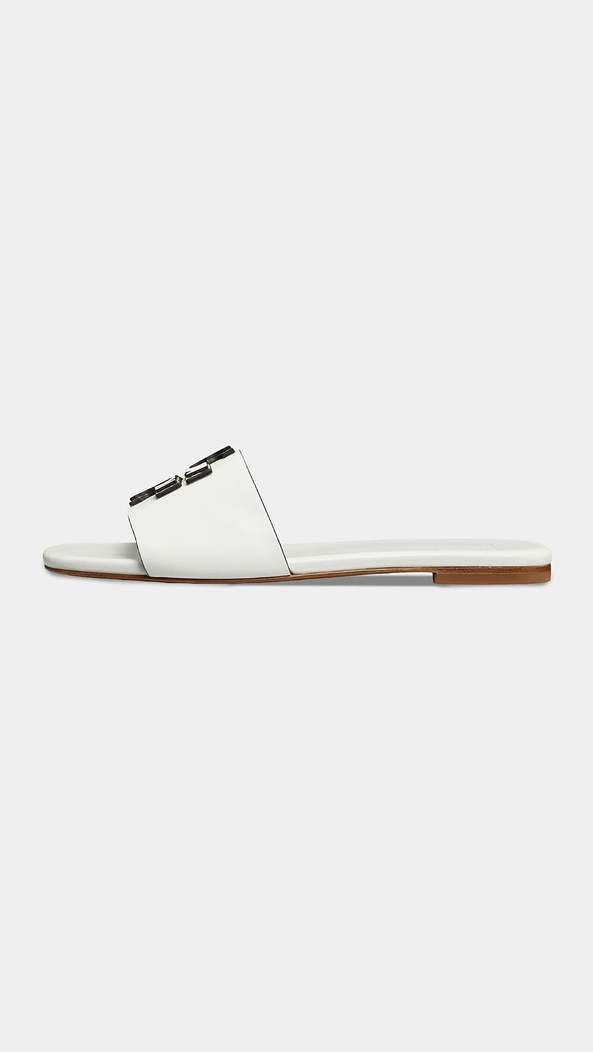 image:imageTory Burch Womens Ines Flat SlidesGardenia