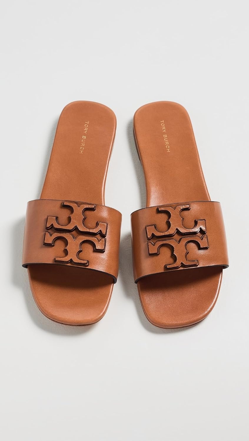 image:imageTory Burch Womens Ines Flat SlidesTan