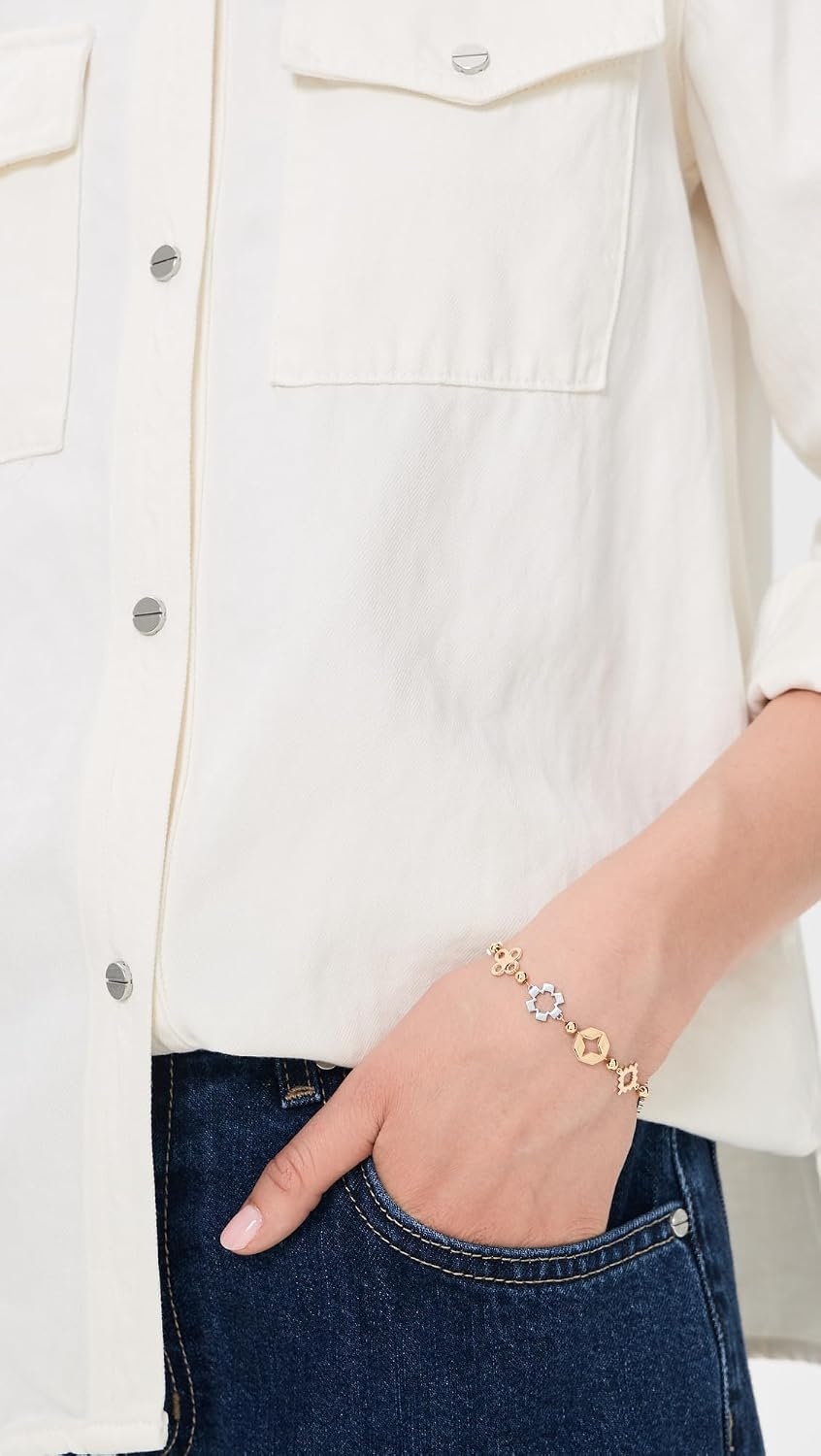 image:imageTory Burch Womens Kira Clover BraceletMulti