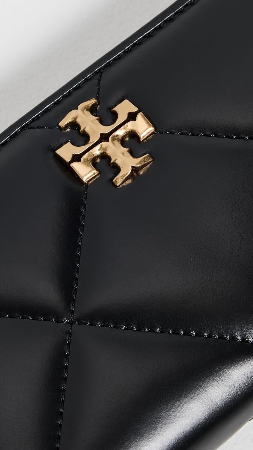 image:imageTory Burch Womens Kira Diamond Quilt Zip Continental WalletBlack