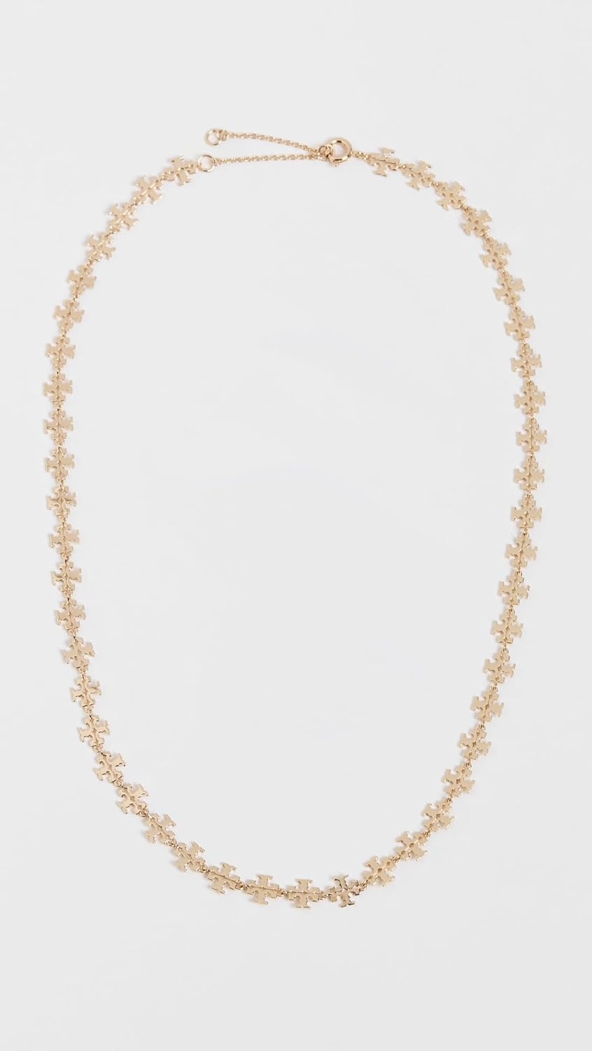 image:imageTory Burch Womens Kira Necklace Tory Gold One Size