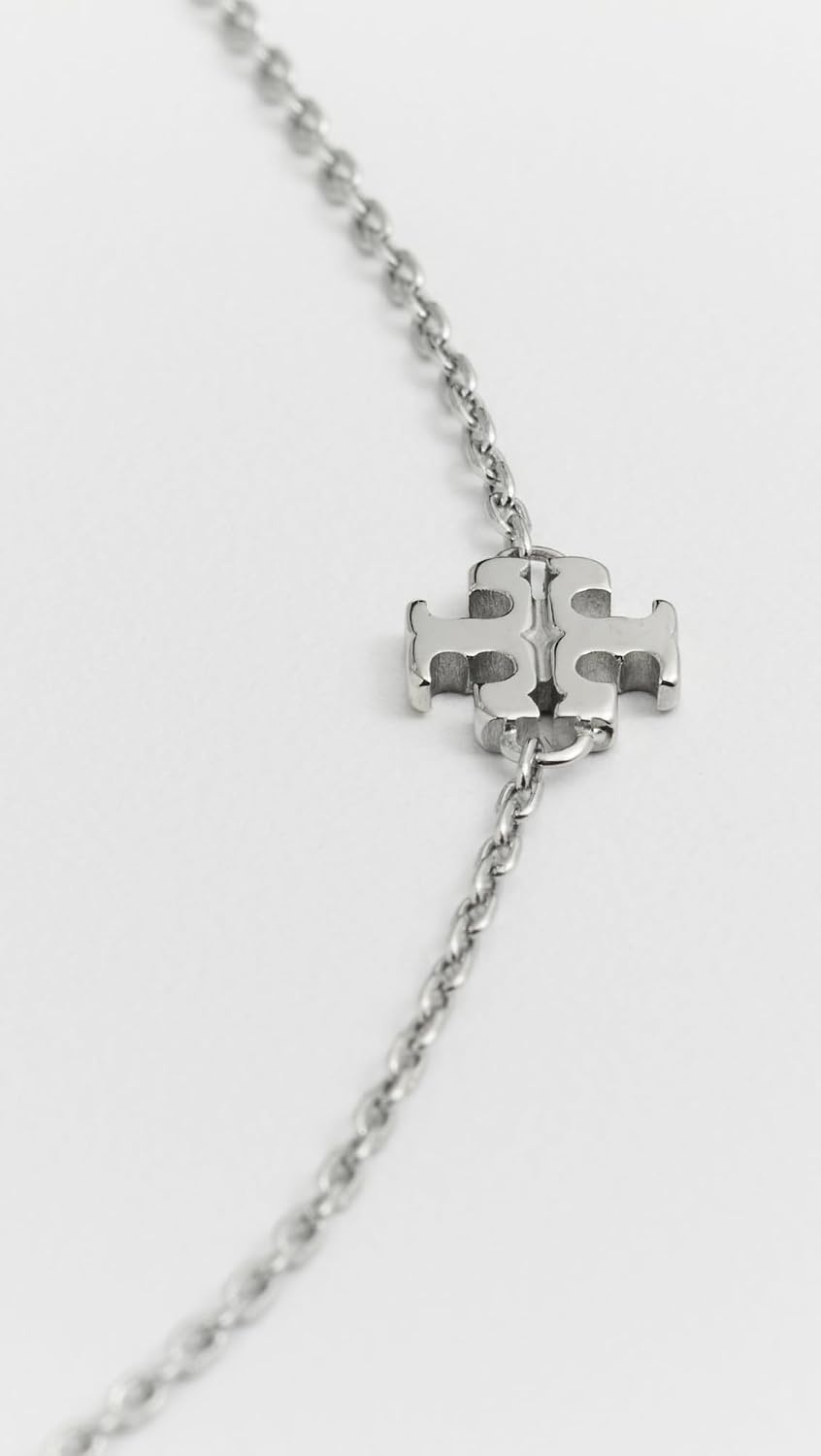 image:imageTory Burch Womens Kira NecklaceTory Silver Mint