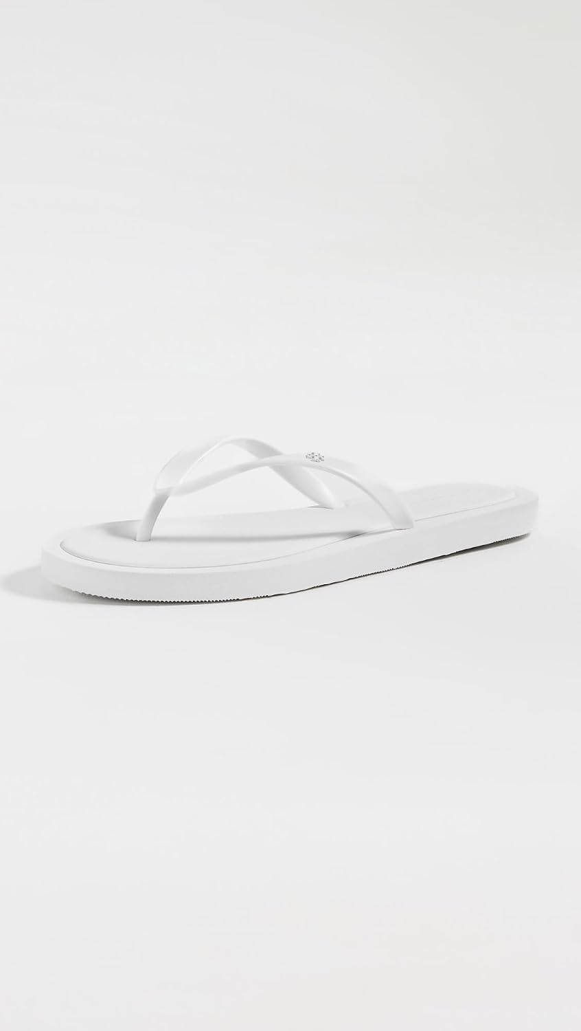 image:imageTory Burch Womens Kira Padded Flip FlopsOptical White