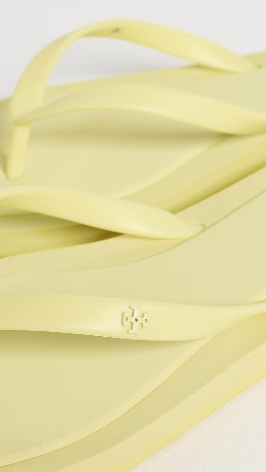 image:imageTory Burch Womens Kira Padded Flip FlopsSoft Yellow