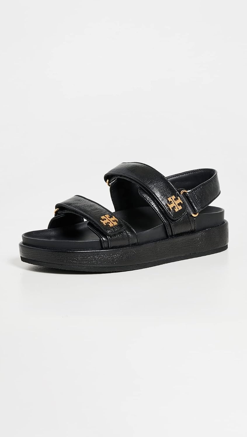 image:imageTory Burch Womens Kira Two Band Sport SandalsPerfect Black