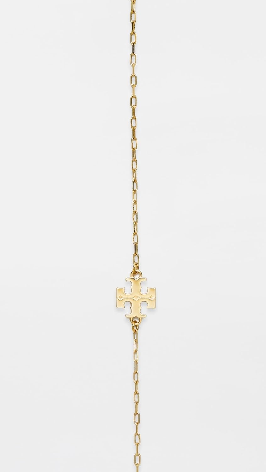 image:imageTory Burch Womens Long Forget Me Not NecklaceTory Gold