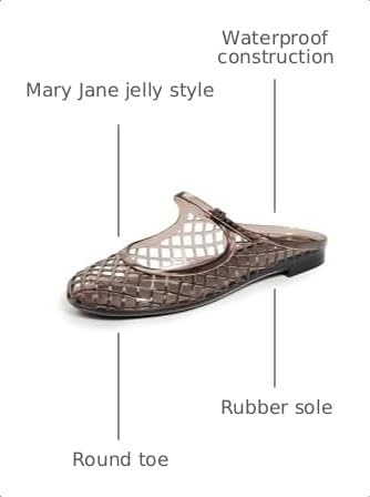 image:imageTory Burch Womens Mellow Mary Jane Jelly FlatsCocoa
