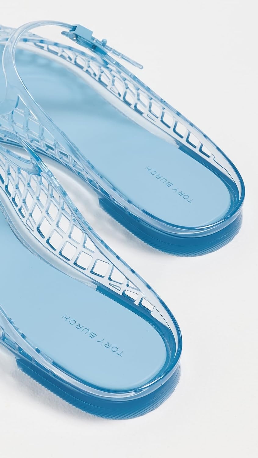 image:imageTory Burch Womens Mellow Mary Jane Jelly FlatsPale Blue