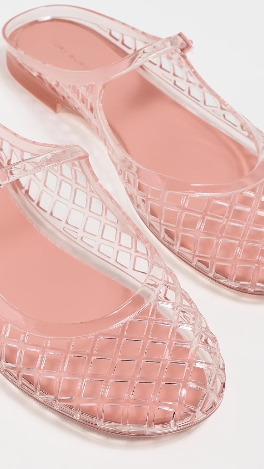 image:imageTory Burch Womens Mellow Mary Jane Jelly FlatsPinkPink