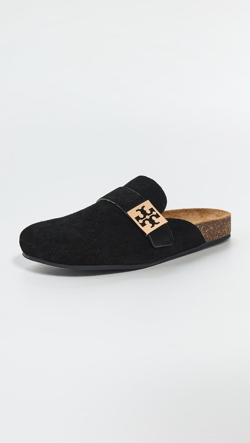 image:imageTory Burch Womens Mellow MulesPerfect BlackGold