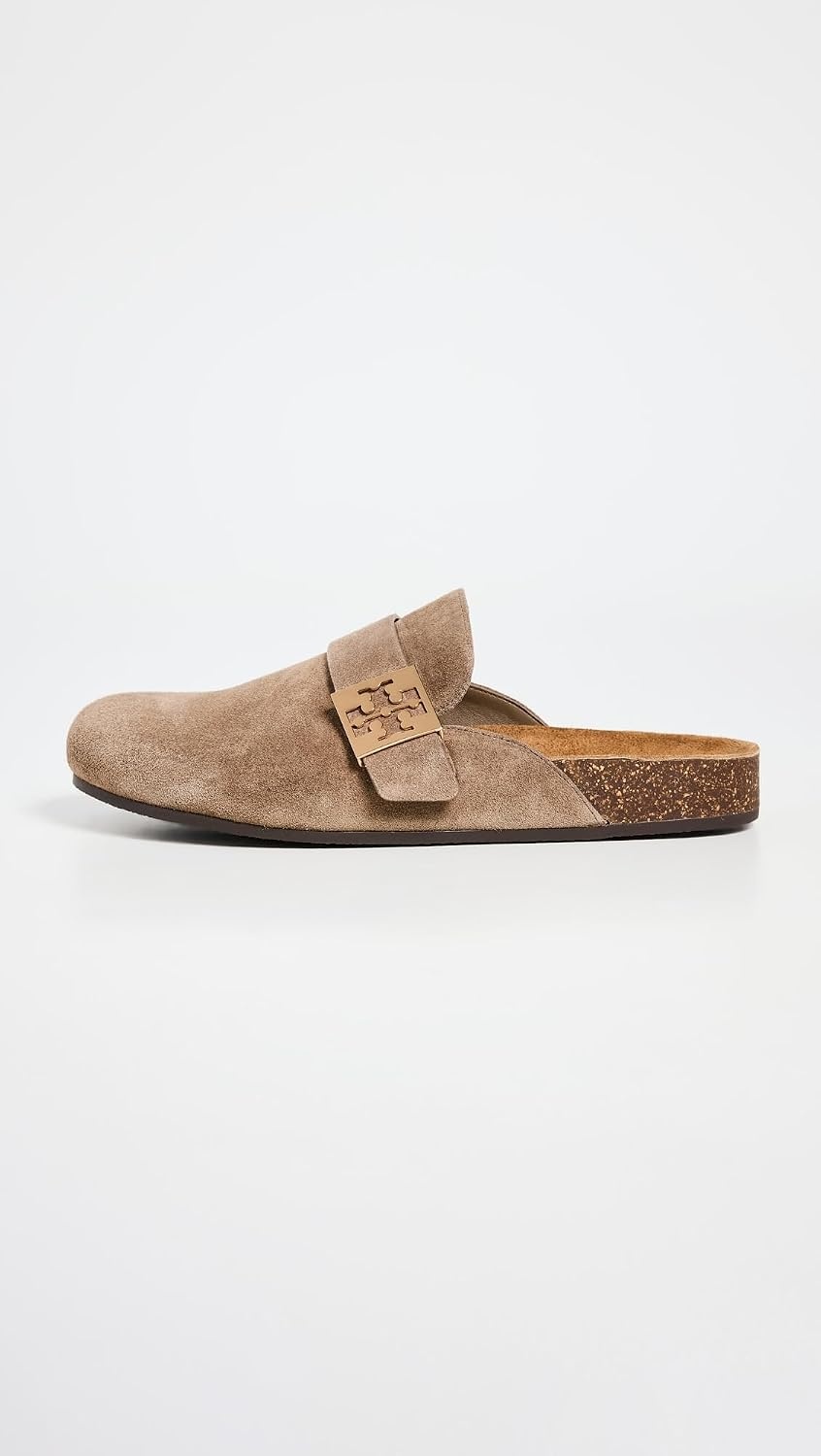 image:imageTory Burch Womens Mellow MulesRiver RockGold