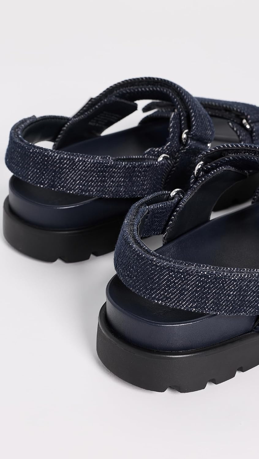 image:imageTory Burch Womens Mellow Sport SandalsMidnight DenimNavySilver