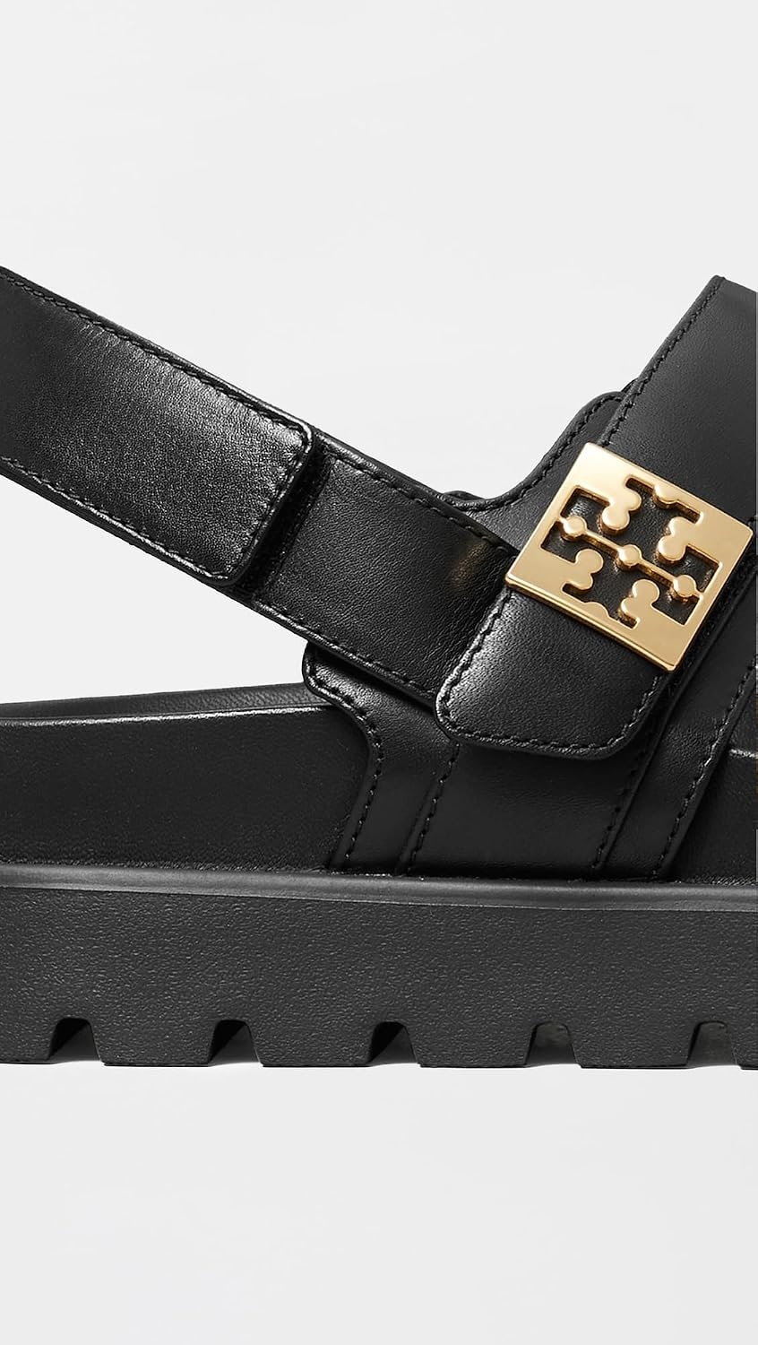 image:imageTory Burch Womens Mellow Sport SandalsPerfect BlackGold