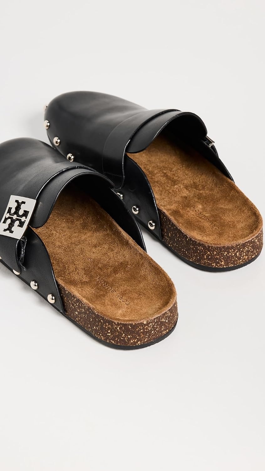 image:imageTory Burch Womens Mellow Stud MulesPerfect BlackSilver