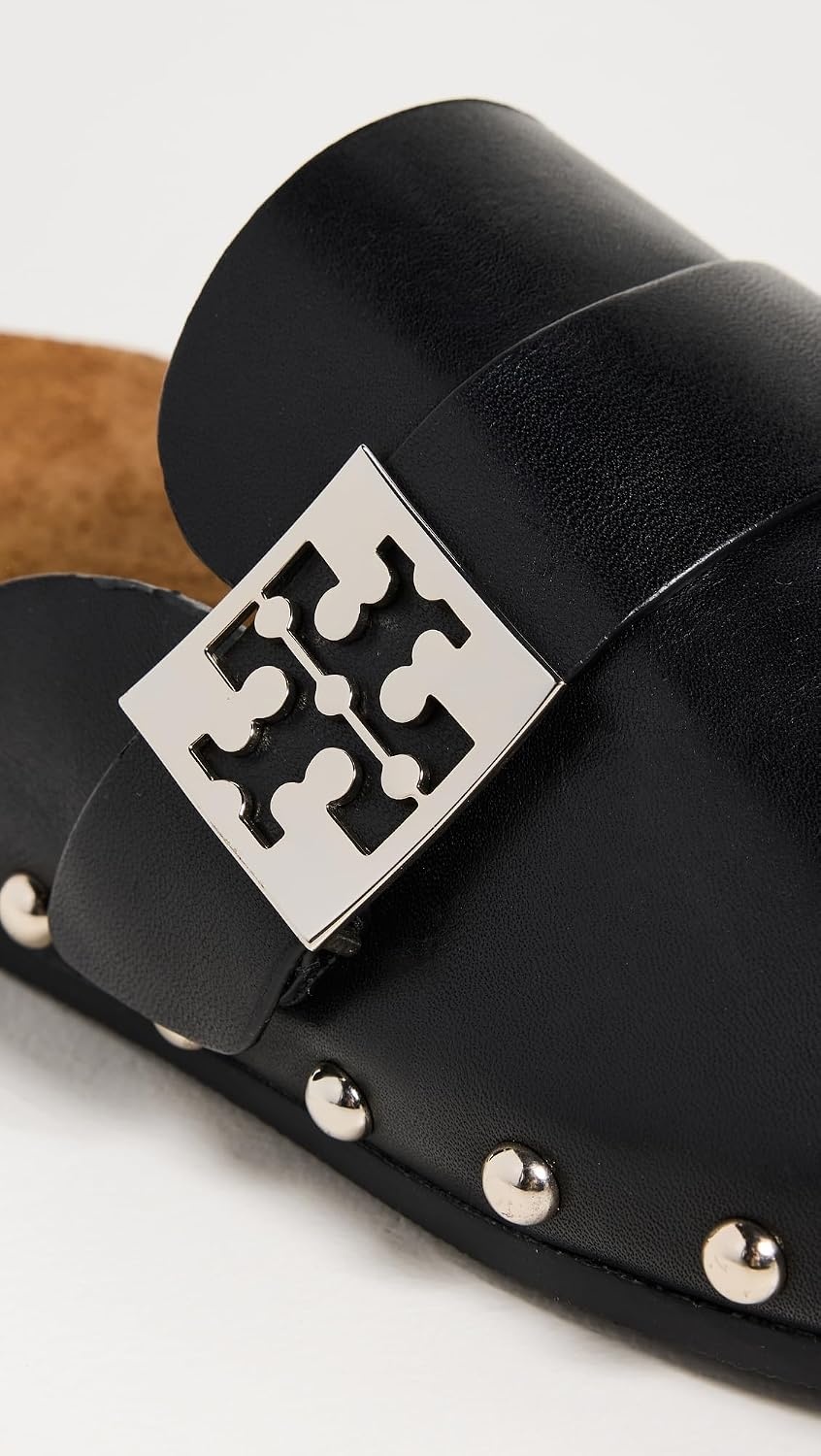 image:imageTory Burch Womens Mellow Stud MulesPerfect BlackSilver