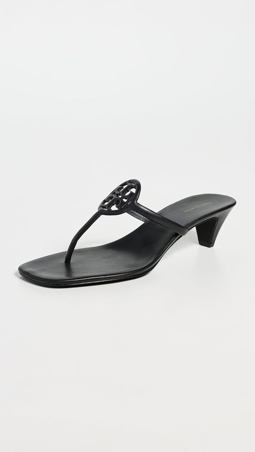 image:imageTory Burch Womens Miller Capri Kitten HeelsPerfect BlackPerfect Black