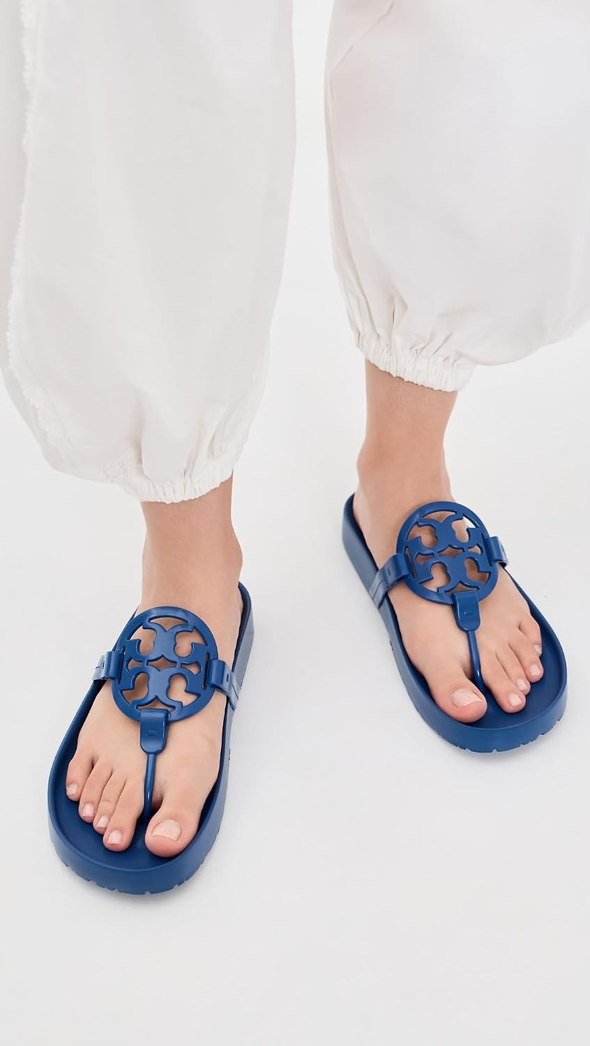 image:imageTory Burch Womens Miller Cloud Light SandalsBlue Planet
