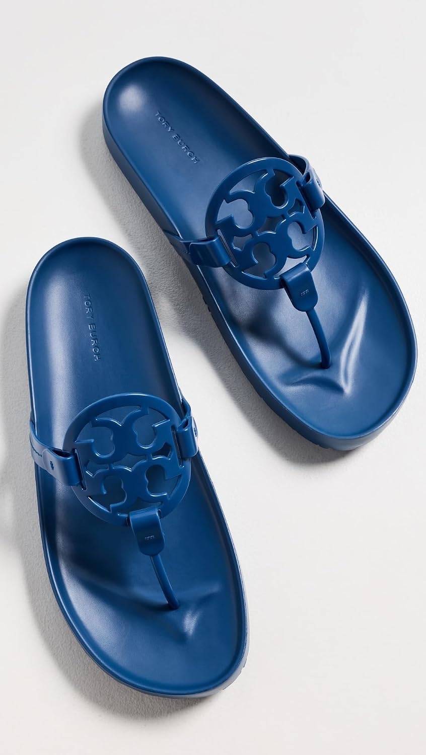 image:imageTory Burch Womens Miller Cloud Light SandalsBlue Planet