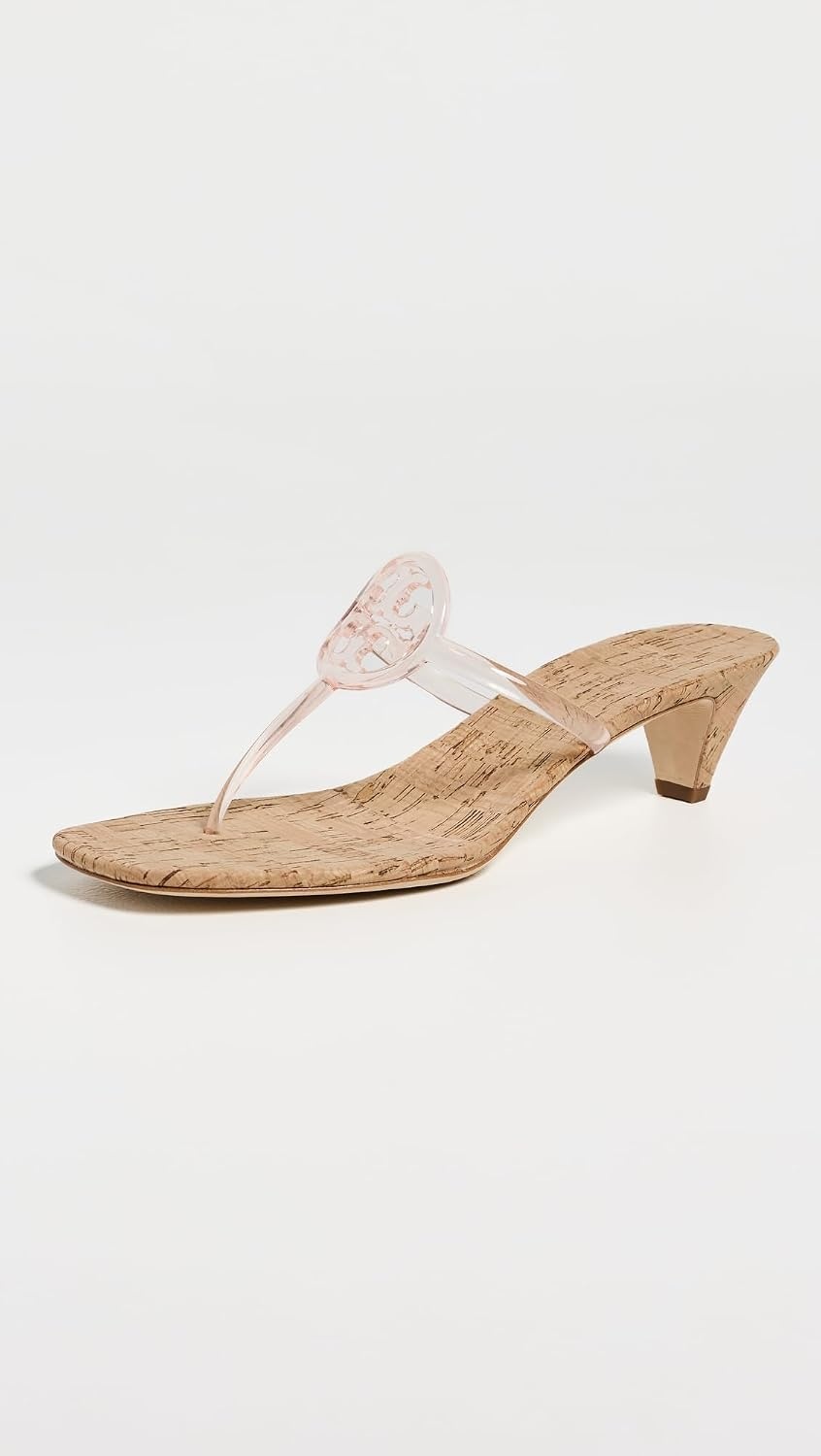 image:imageTory Burch Womens Miller Jelly Kitten HeelsPink Quartz