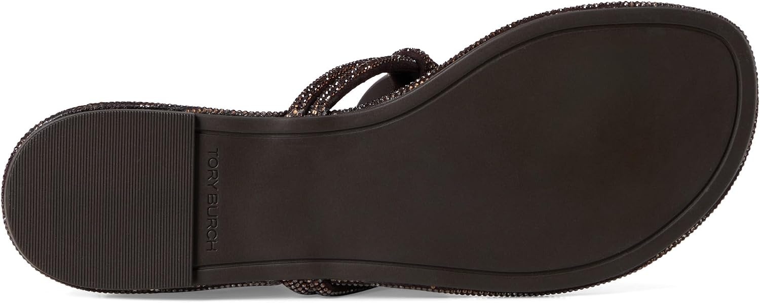 image:imageTory Burch Womens Miller Knotted Pave SandalsCocoa
