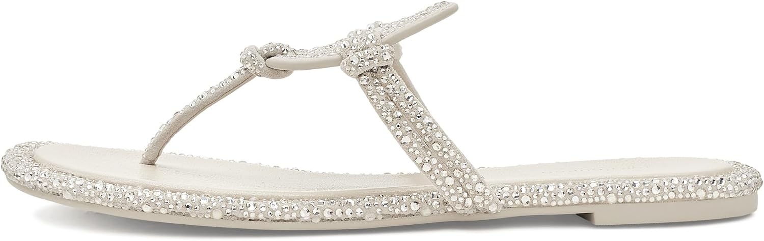 image:imageTory Burch Womens Miller Knotted Pave SandalsPearl