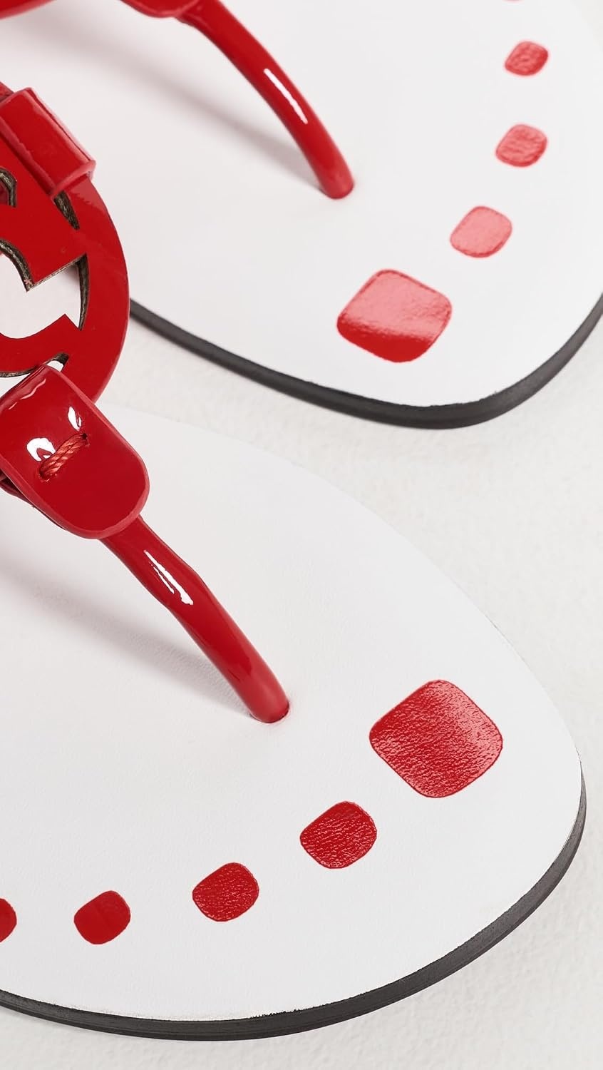 image:imageTory Burch Womens Miller Nail Polish SandalsFlash Red