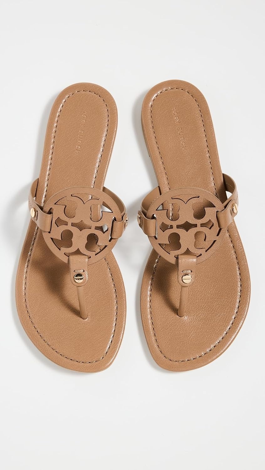 image:imageTory Burch Womens Miller SandalsAlmond Flour