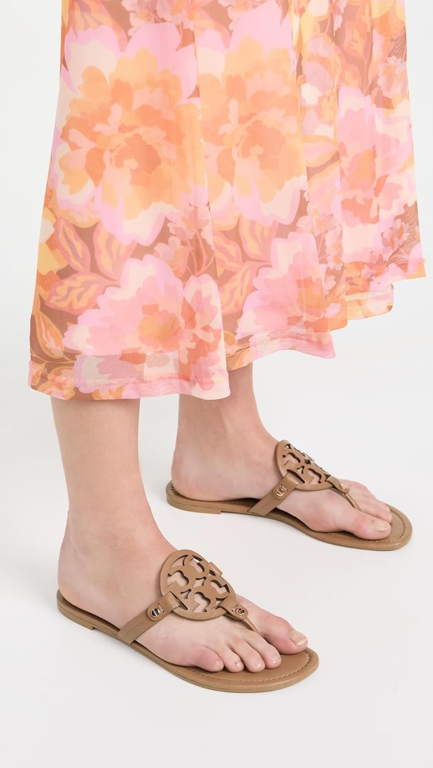 image:imageTory Burch Womens Miller SandalsAlmond Flour