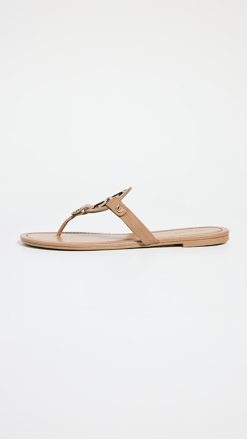 image:imageTory Burch Womens Miller SandalsAlmond Flour