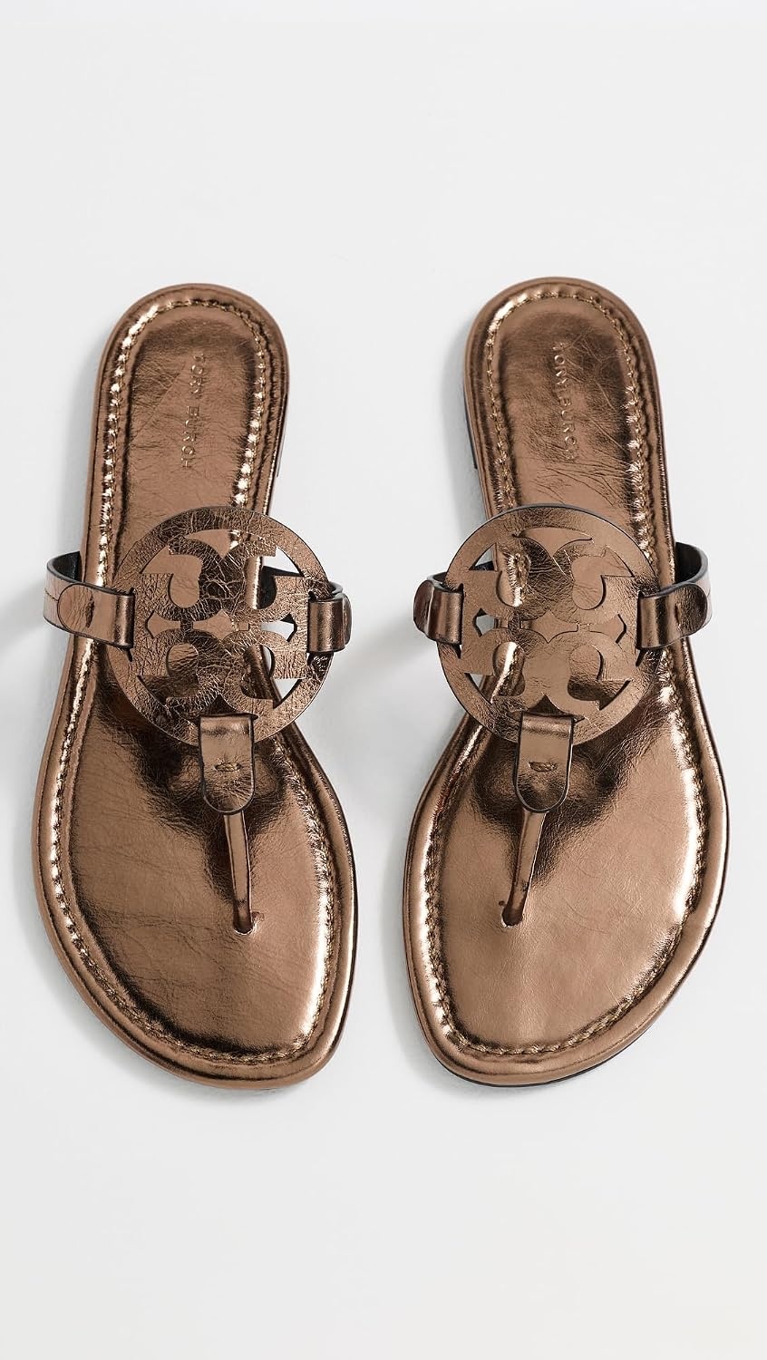 image:imageTory Burch Womens Miller SandalsCopper Freeze